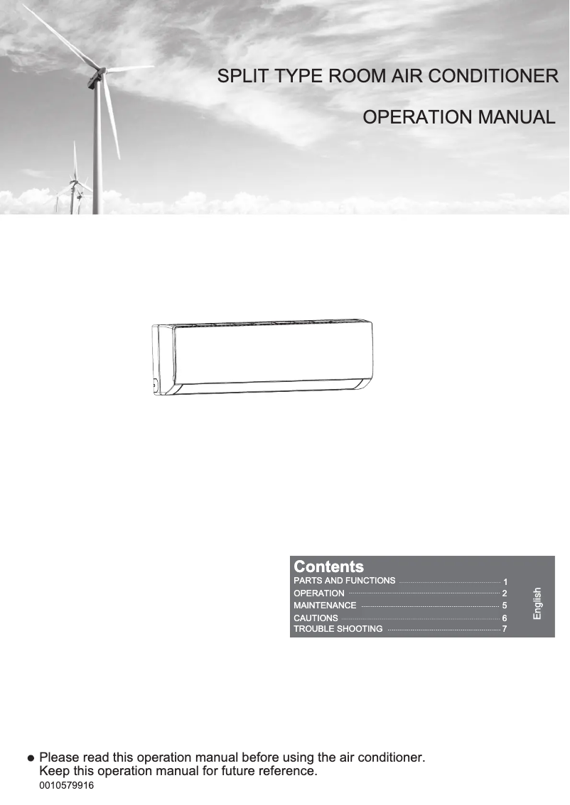 Page 1 de la notice Manuel utilisateur Haier HSU-36LNL03/R2(T3)