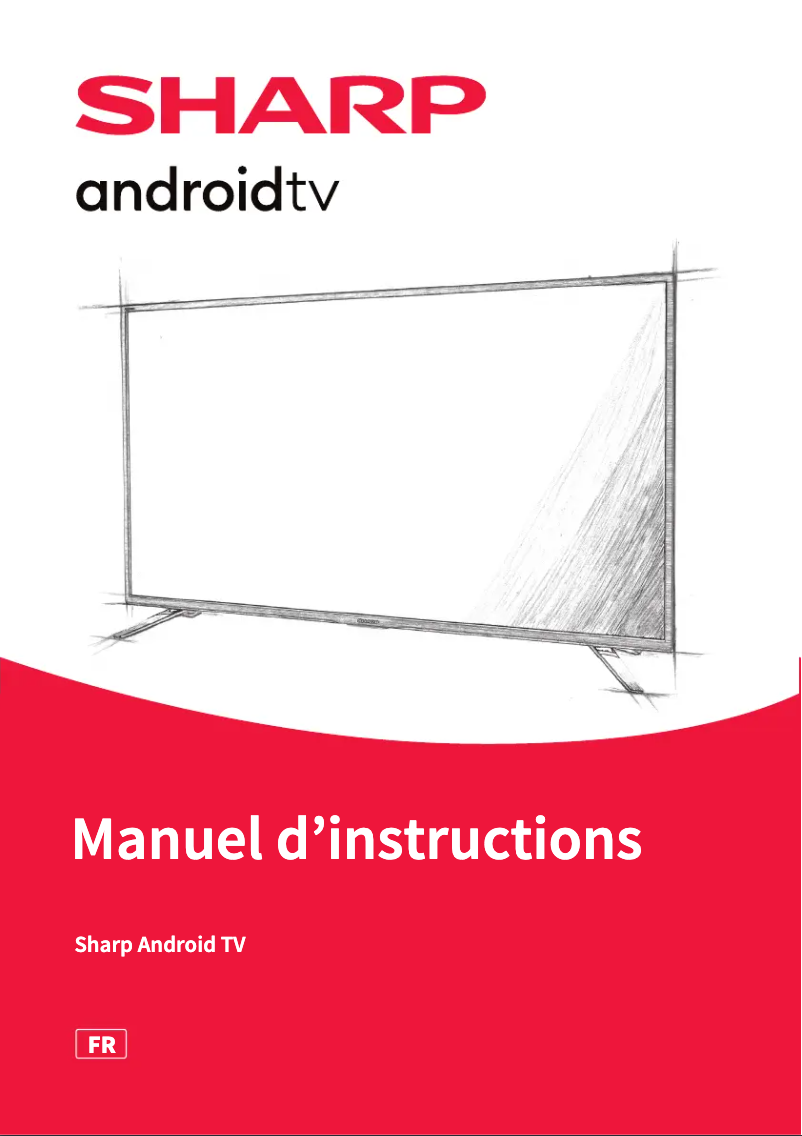 Page 1 de la notice Manuel utilisateur Sharp 50EQ6EA