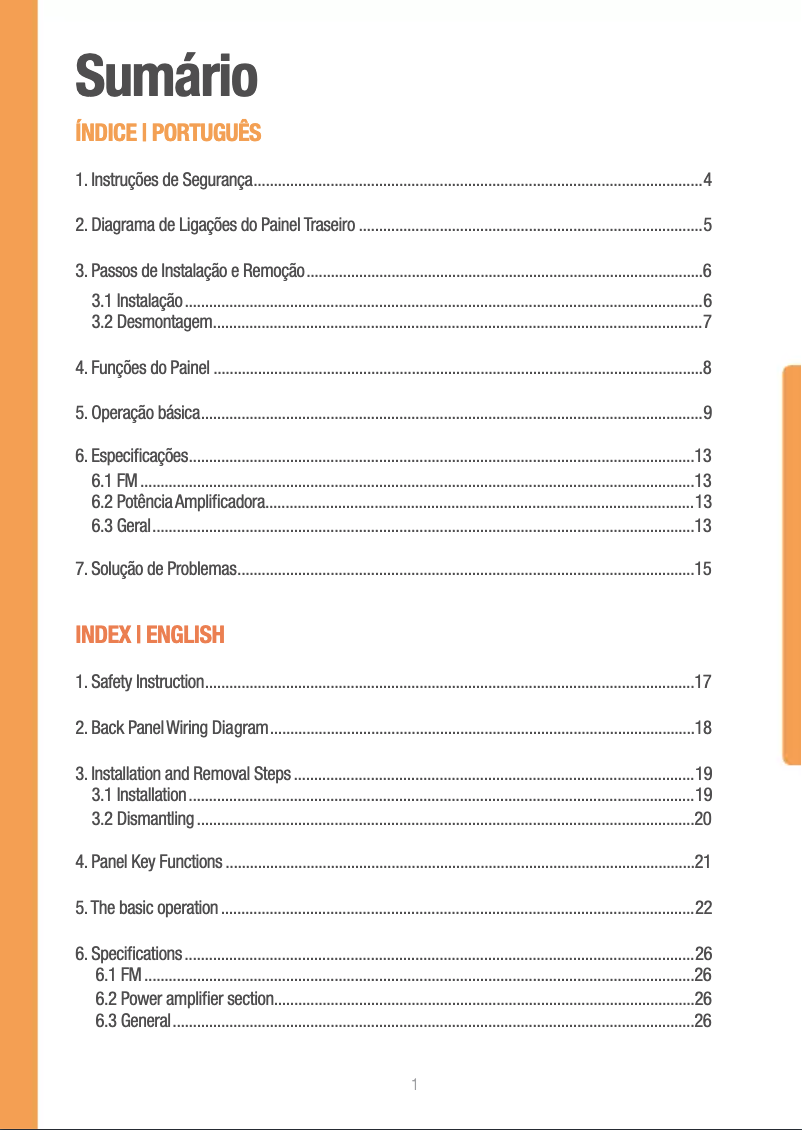 Page n°1 - Manuel utilisateur Multilaser One P3213