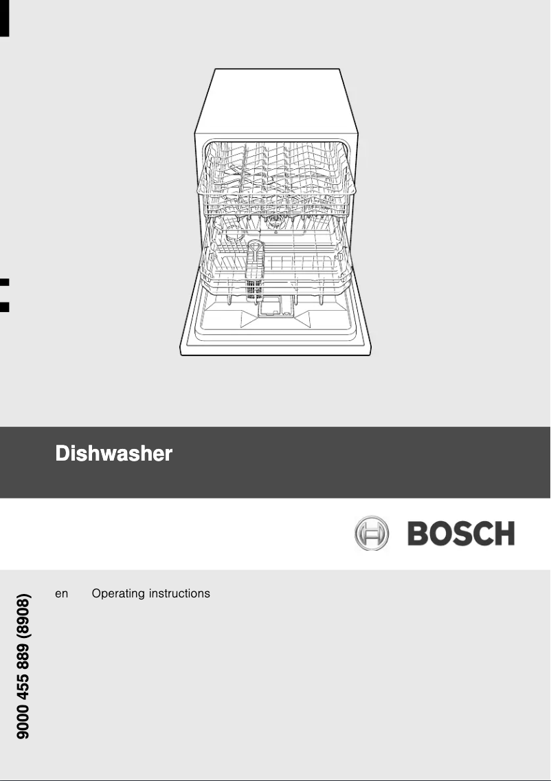 Page 1 de la notice Manuel utilisateur Bosch SCE63M05GB
