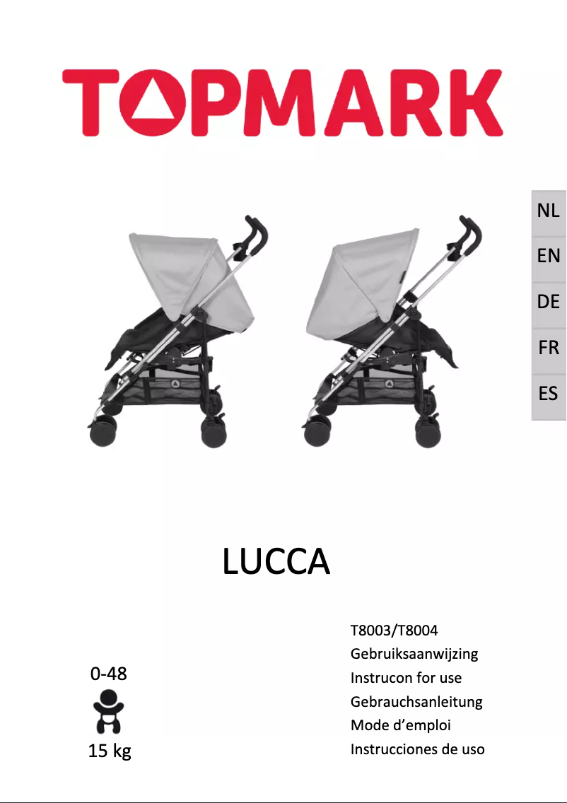Image de la première page du manuel de l'appareil Lucca T8004
