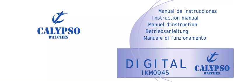 Image de la première page du manuel de l'appareil K5589