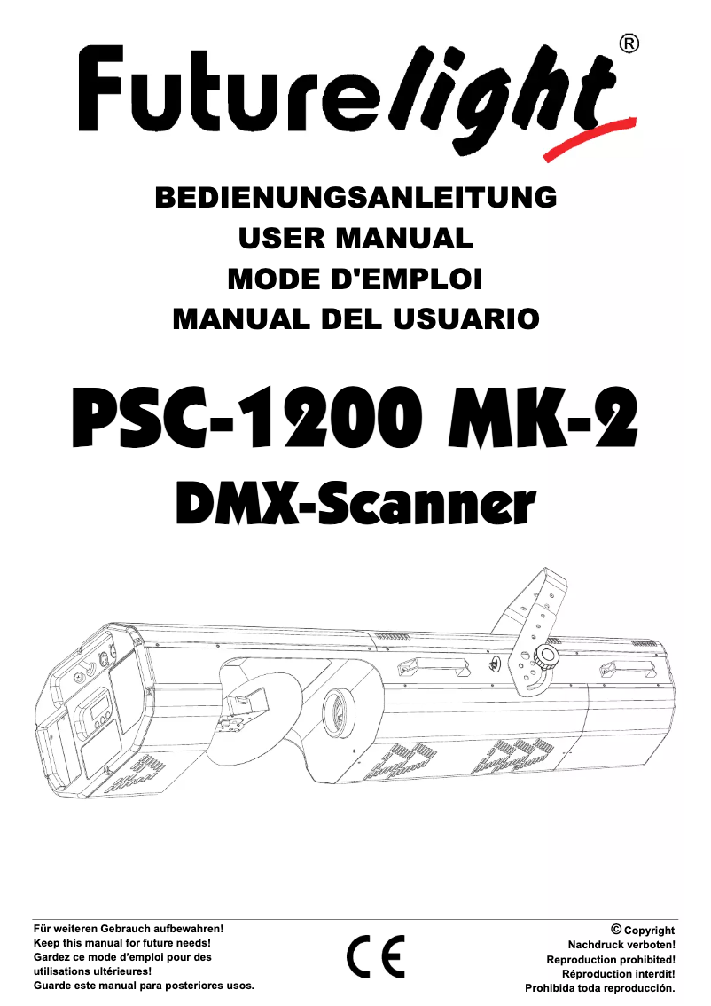Image de la première page du manuel de l'appareil PSC-1200