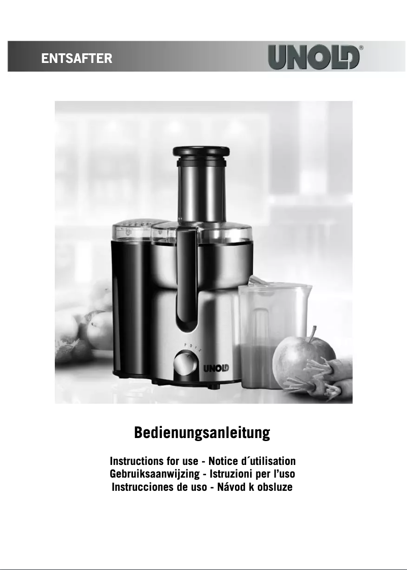 Image de la première page du manuel de l'appareil 78216