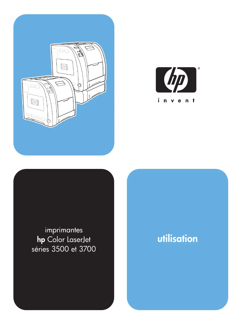 Page n°1 - Manuel utilisateur HP LaserJet 3500