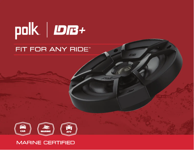 Page 1 de la notice Brochure Polk DB 1042 SVC