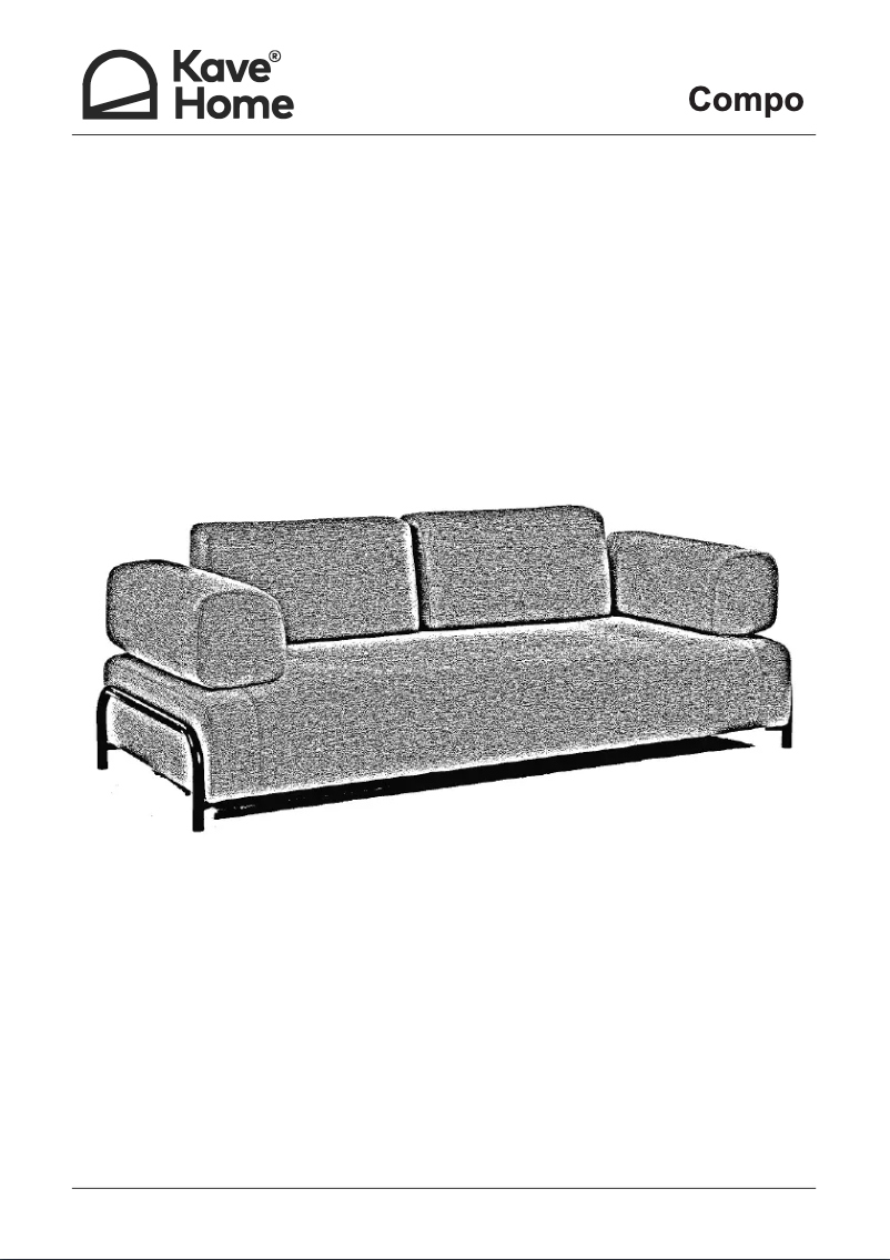 Page 1 de la notice Manuel utilisateur Kave Home Compo