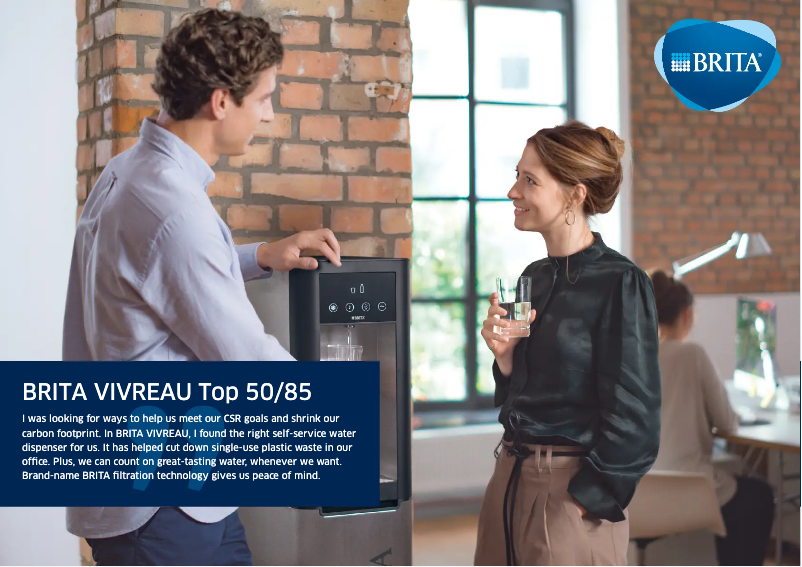 Página 1 del manual Manual de usuario BRITA VIVREAU Top