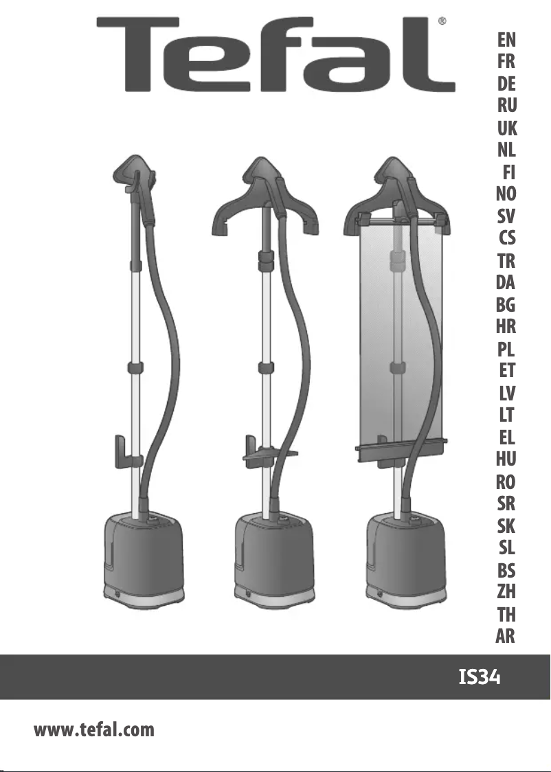 Page 1 de la notice Manuel utilisateur Tefal IT3420E0