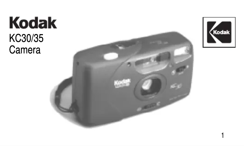 Page n°1 - Manuel utilisateur Kodak KC35