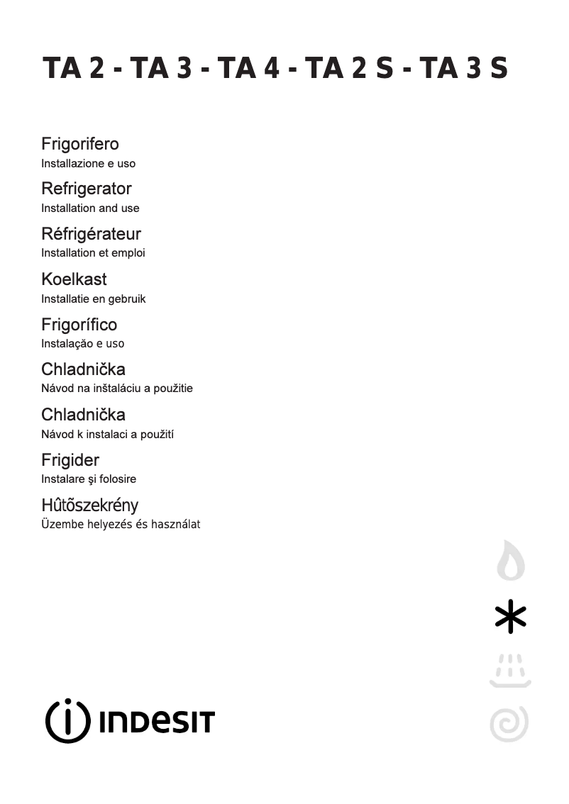 Image de la première page du manuel de l'appareil TA 3