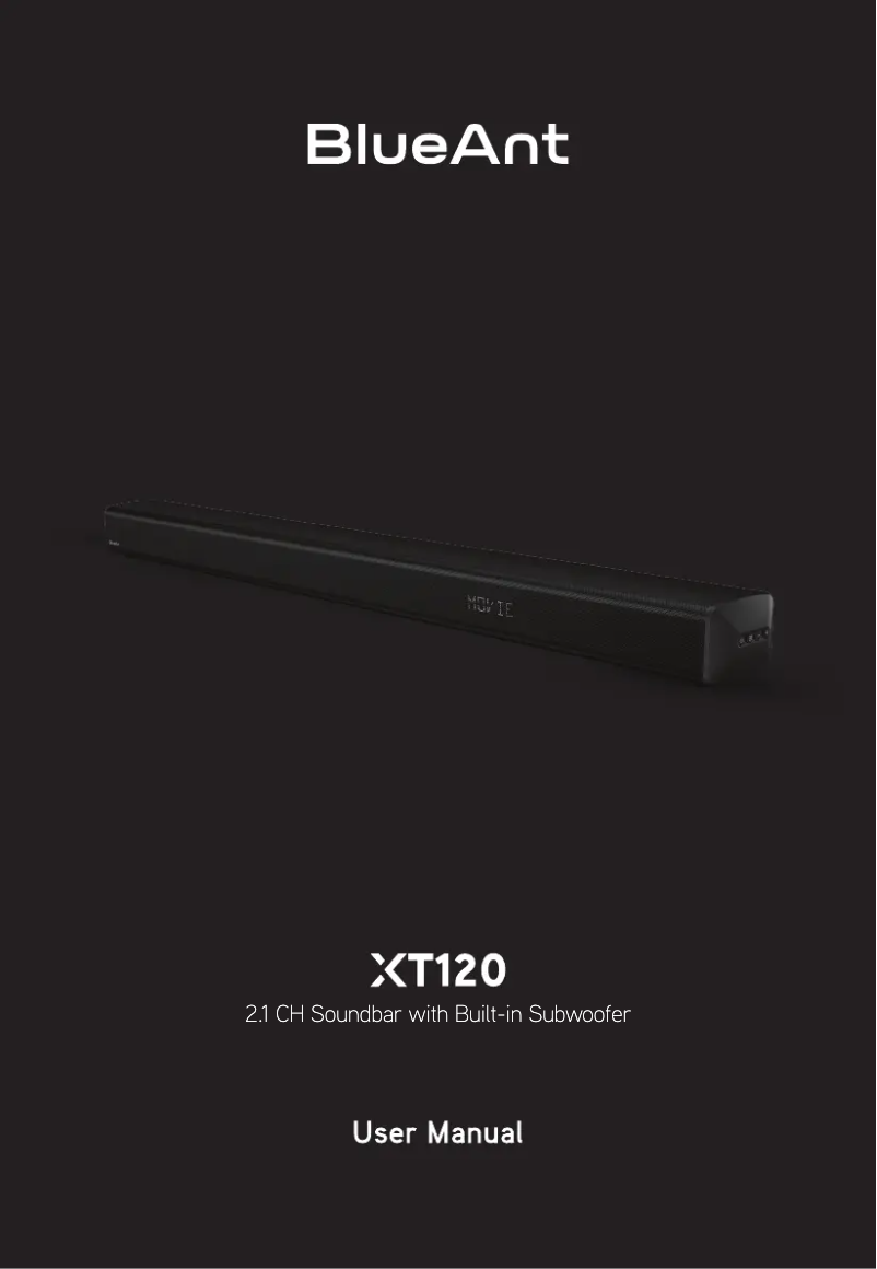 Page 1 de la notice Manuel utilisateur BlueAnt XT120