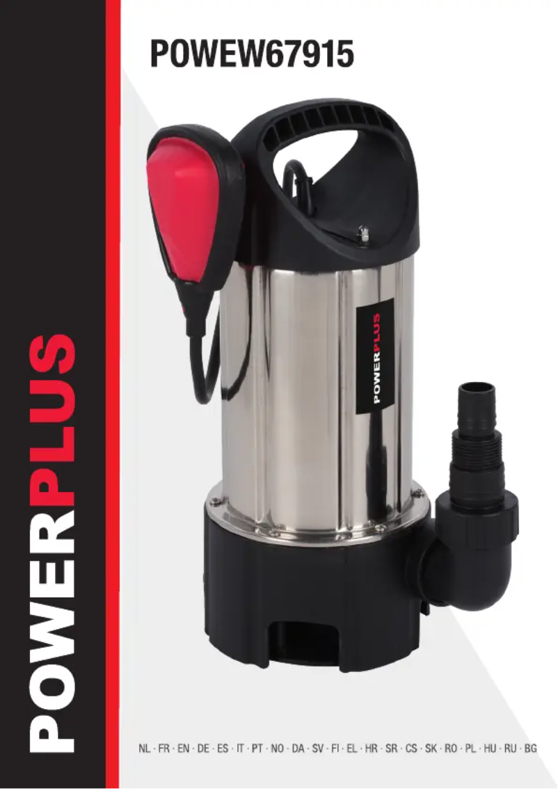Page n°1 - Manuel utilisateur PowerPlus POWEW67915