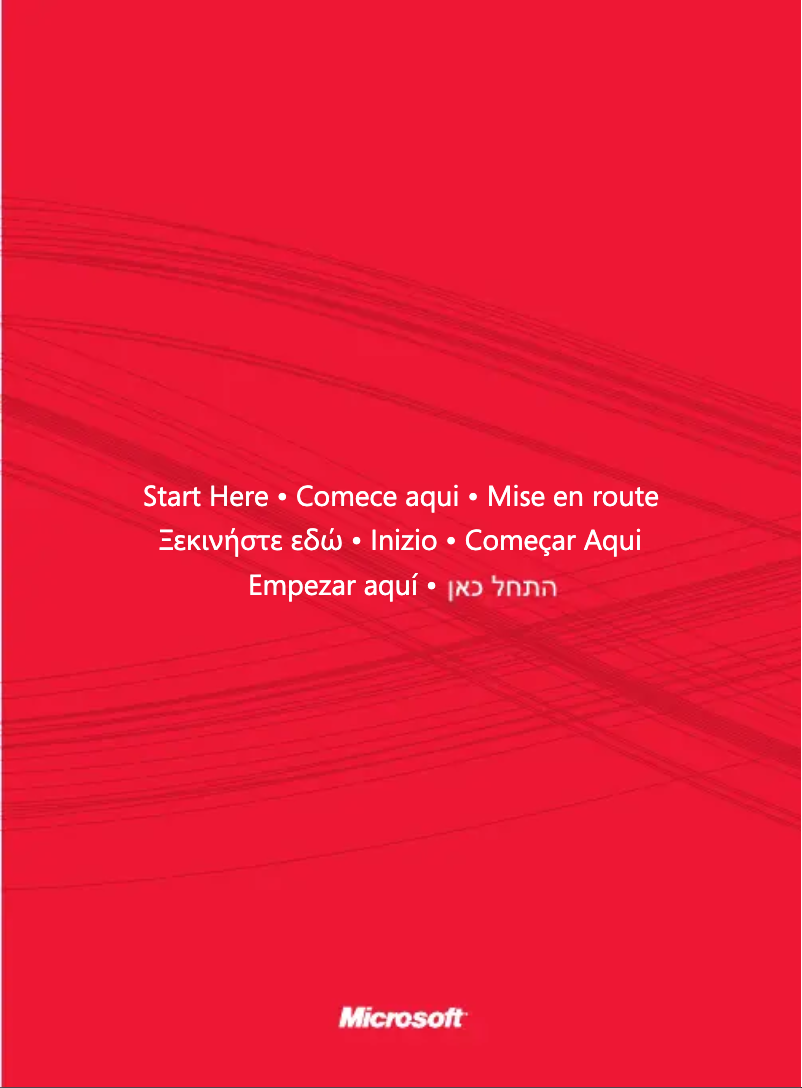 Página 1 del manual Manual de usuario Microsoft 5CJ-00003