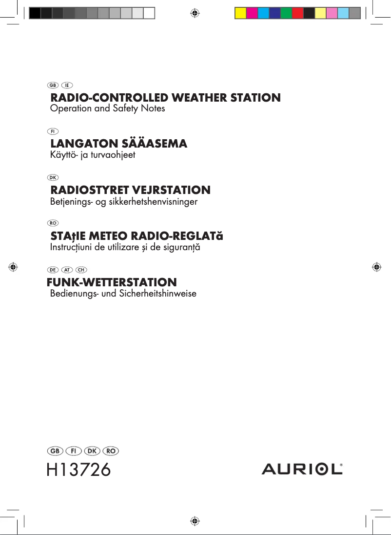 Página 1 del manual Manual de usuario Auriol IAN 75966