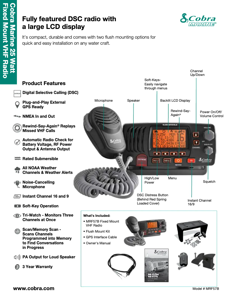 Image de la première page du manuel de l'appareil F57