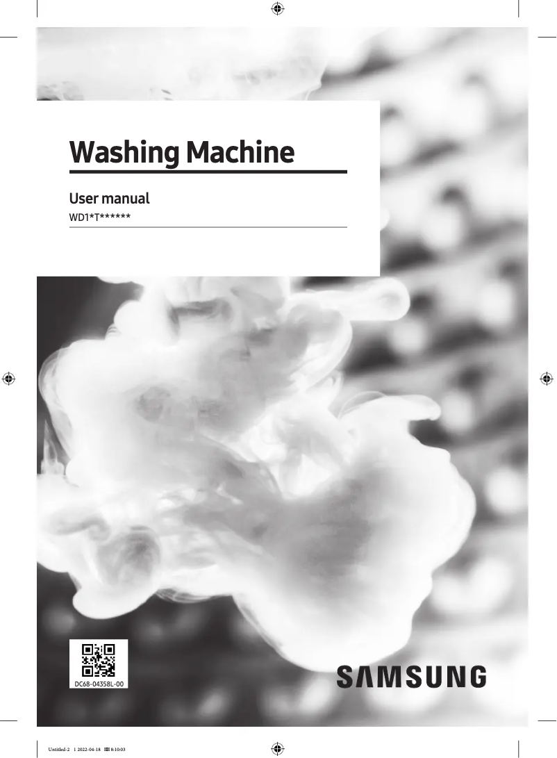 Image de la première page du manuel de l'appareil WD14T504DBN