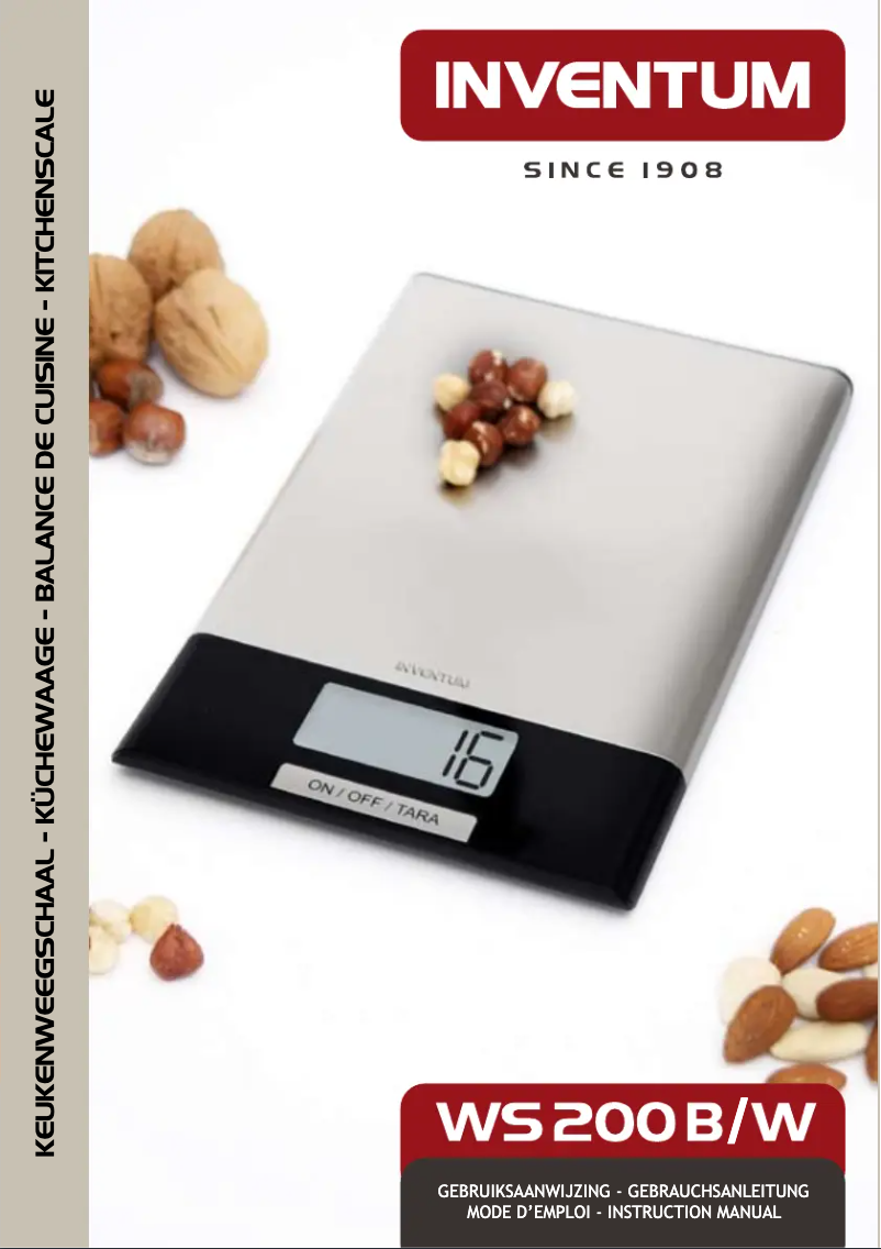 Page 1 de la notice Manuel utilisateur Inventum WS200B