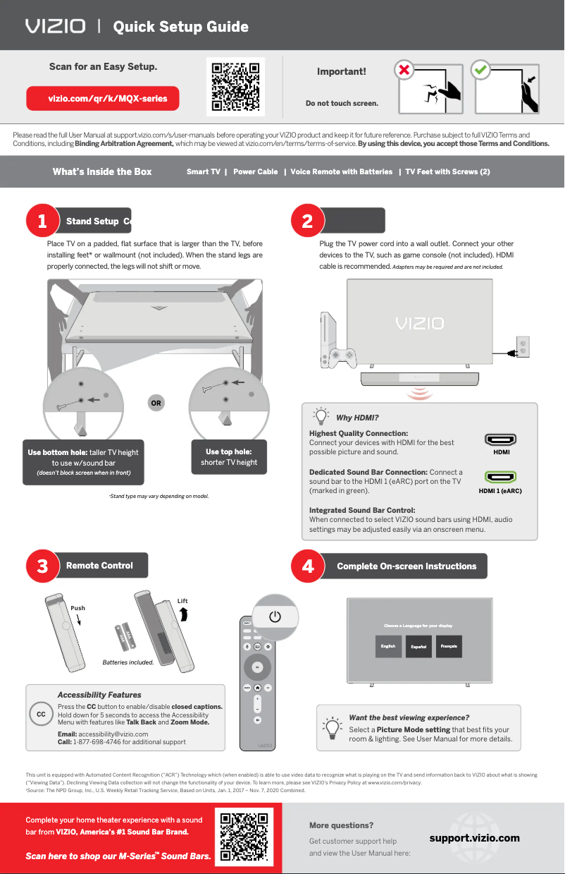 Image de la première page du manuel de l'appareil M75QXM-K03