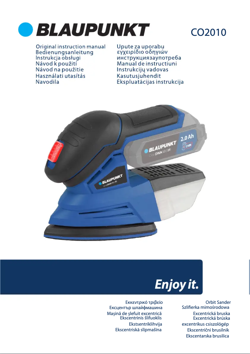 Page 1 de la notice Manuel utilisateur Blaupunkt CO2010