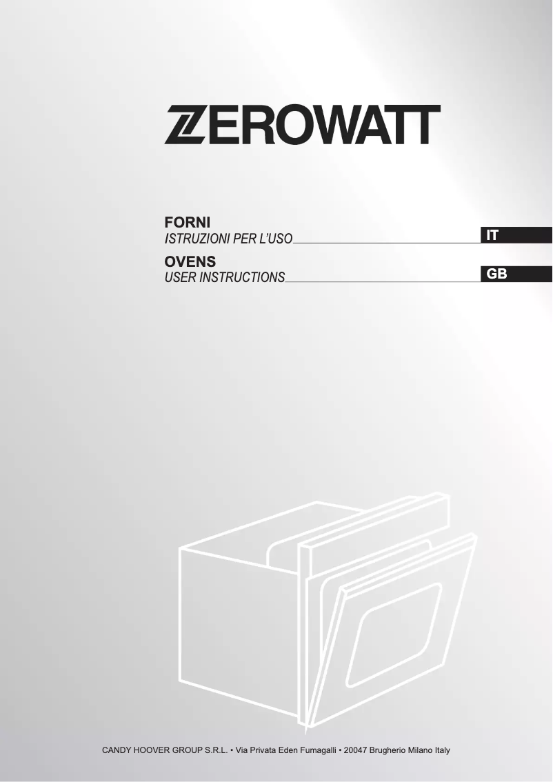Page n°1 - Manuel utilisateur Zerowatt ZFFS100N