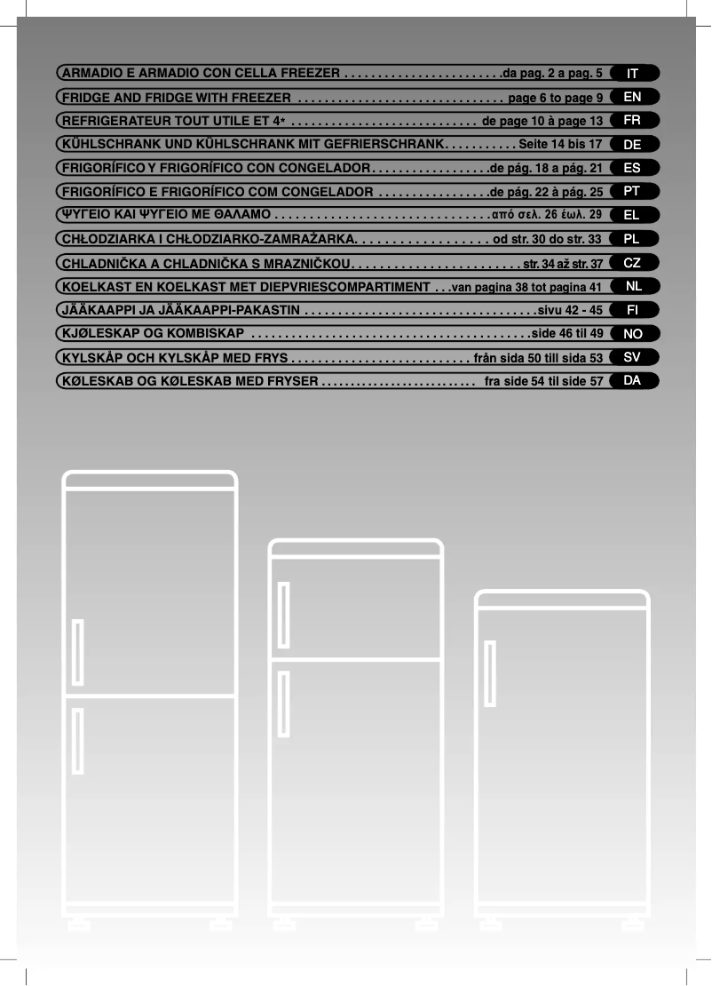 Page n°1 - Manuel utilisateur Candy CBO 150 AG