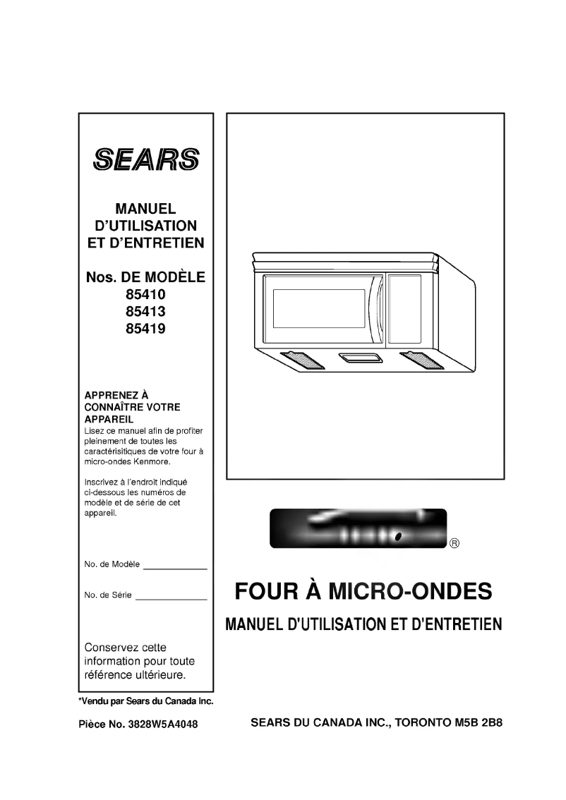Image de la première page du manuel de l'appareil MV-1644JTL