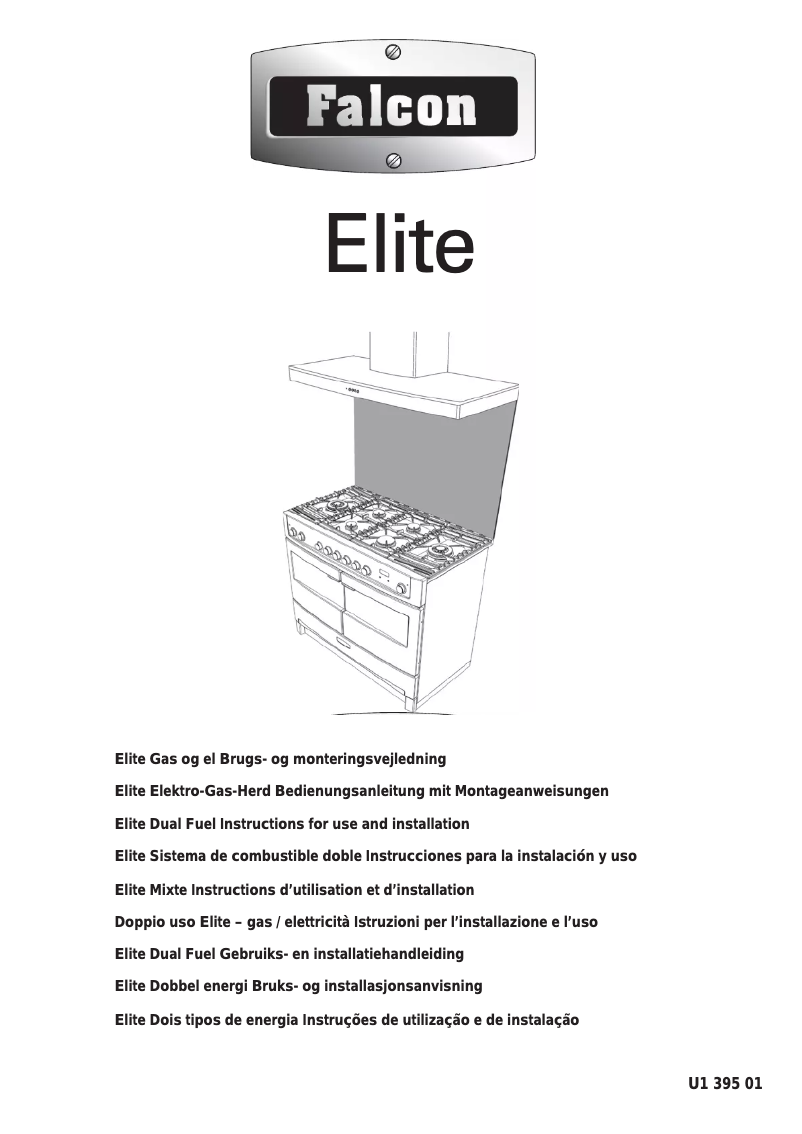 Page n°1 - Manuel utilisateur Falcon Elite 110 DF