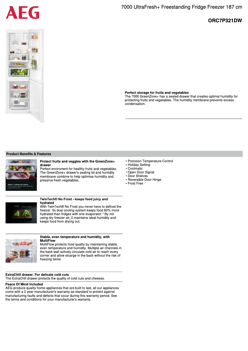 Image de la première page du manuel de l'appareil ORC7P321DW