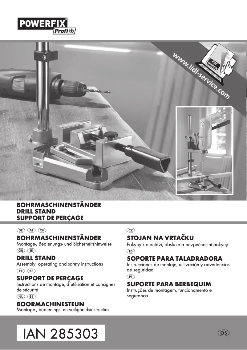 Page n°1 - Manuel utilisateur Powerfix HG02905