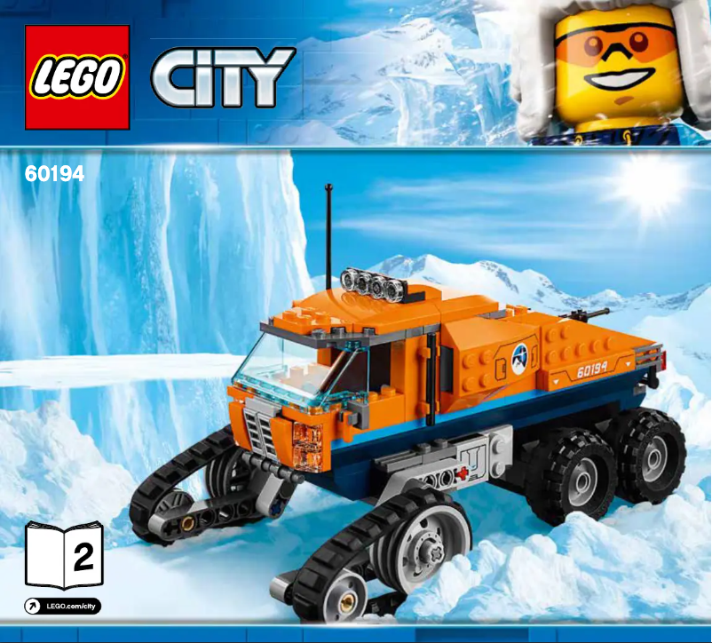 Page 1 de la notice Manuel utilisateur Lego City 60194