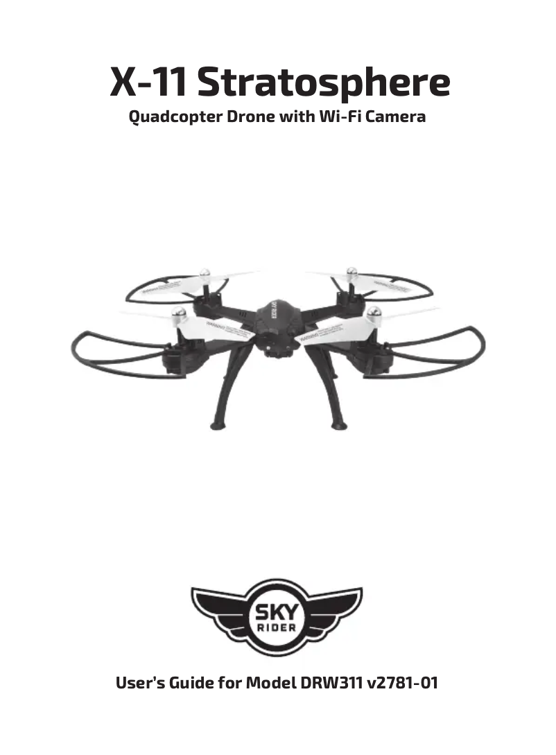 Image de la première page du manuel de l'appareil DRW311