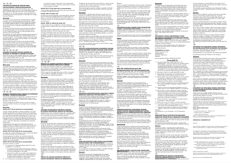 Página 1 del manual Manual de usuario Miomare HG01748C