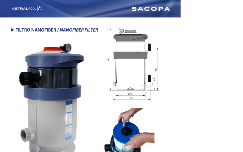 Image de la première page du manuel de l'appareil NanoFiber