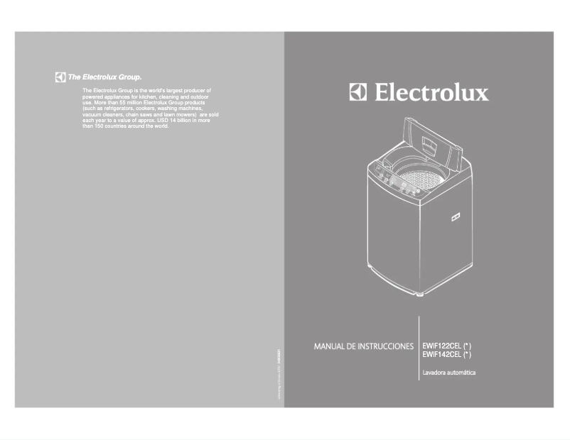 Page 1 de la notice Manuel utilisateur Electrolux EWIF122CELW