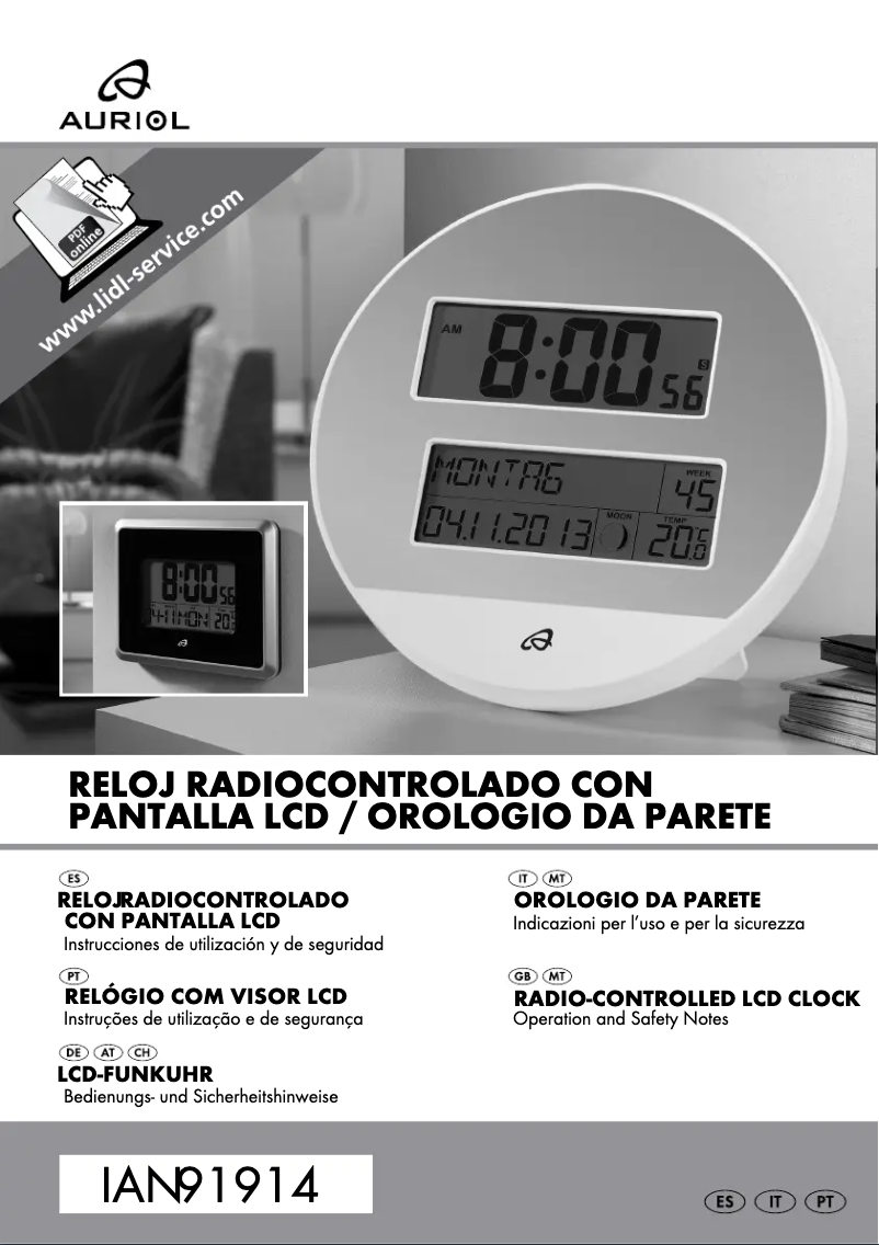 Image de la première page du manuel de l'appareil IAN 91914