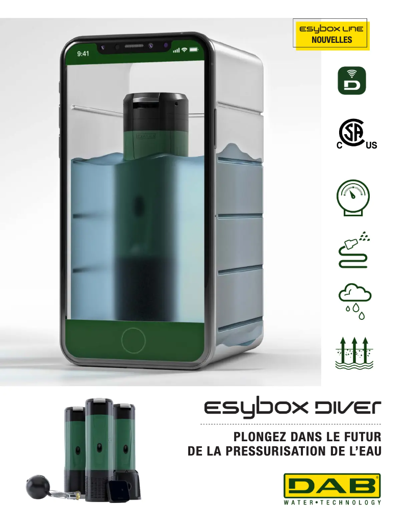 Image de la première page du manuel de l'appareil ESYBOX MAX