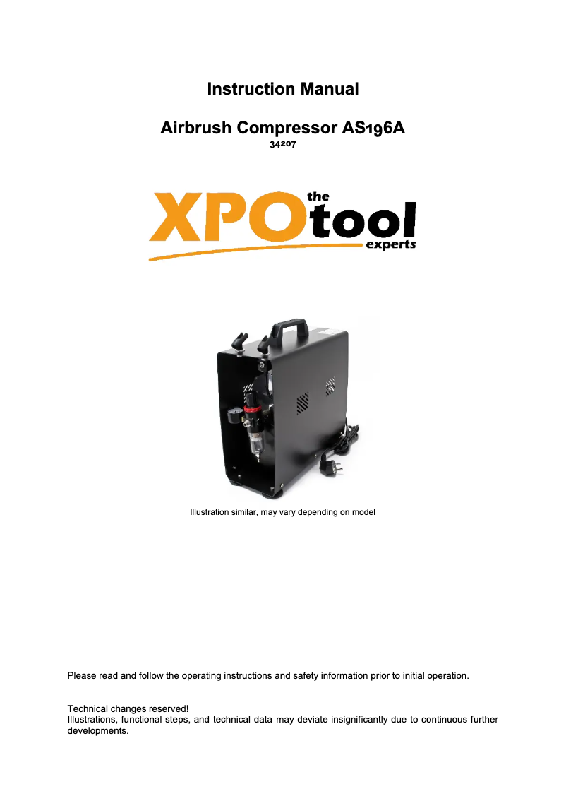 Página 1 del manual Manual de usuario WilTec AS196A