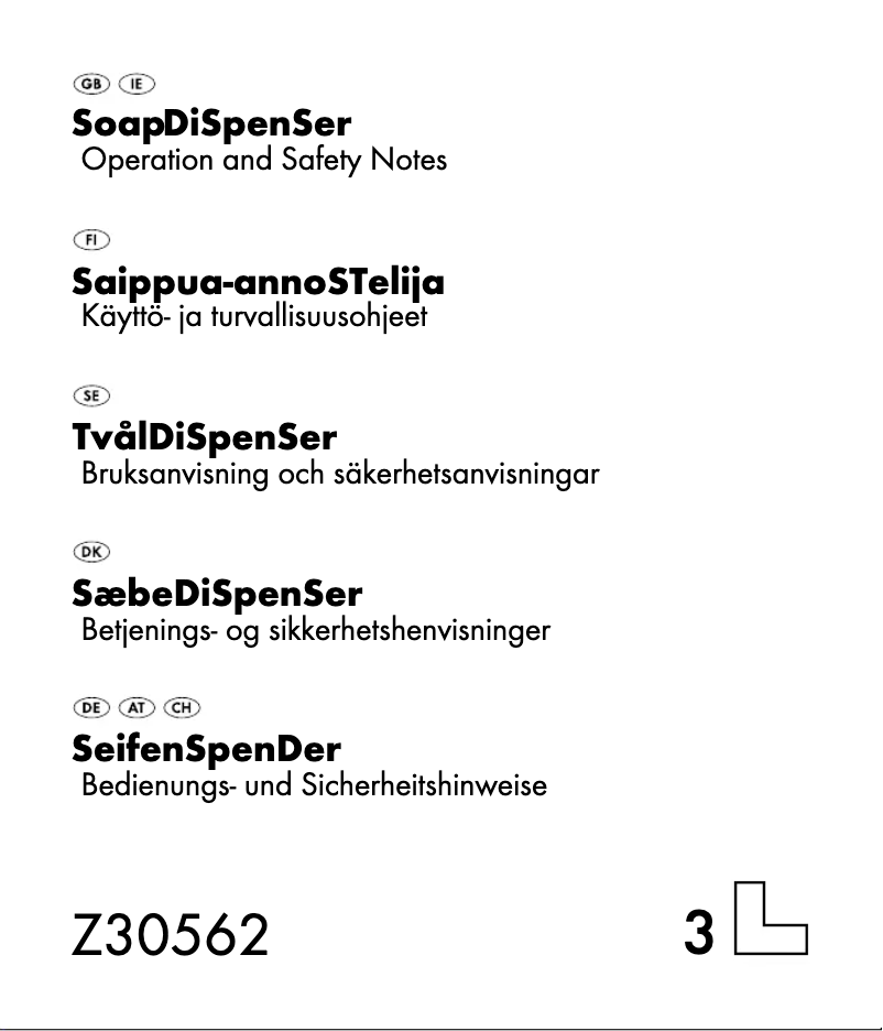 Image de la première page du manuel de l'appareil IAN 57185