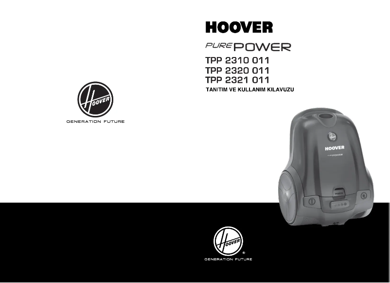 Image de la première page du manuel de l'appareil PurePower TPP 2321