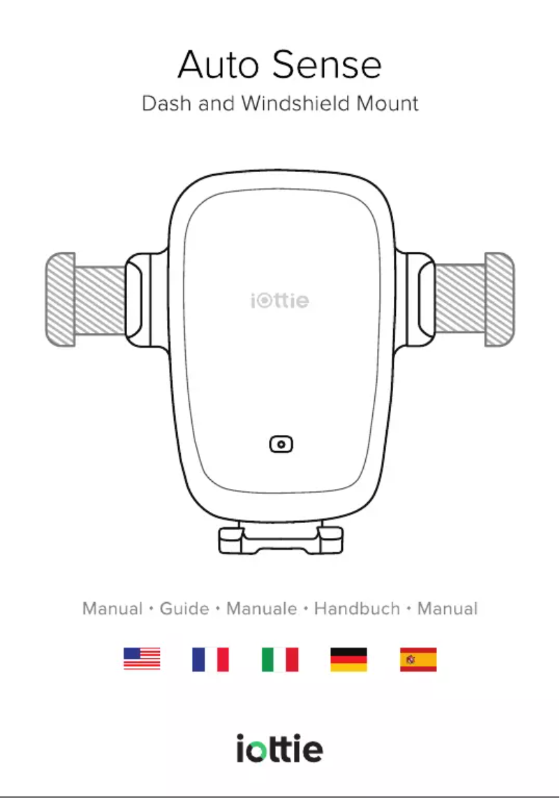 Page 1 de la notice Manuel utilisateur iOttie Auto Sense