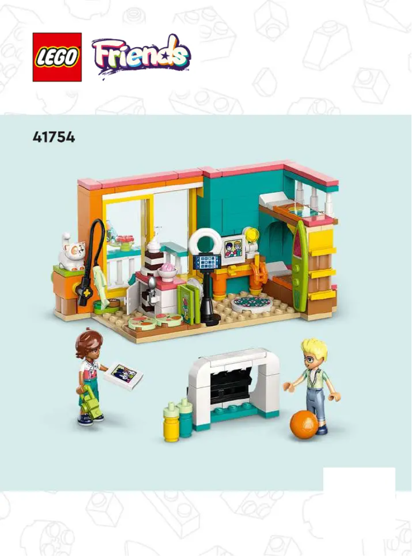 Page n°1 - Manuel utilisateur Lego Friends 41754