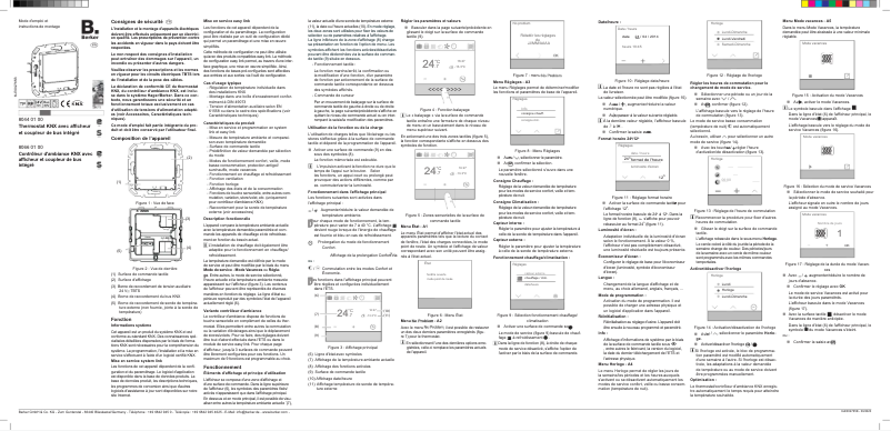 Page 1 de la notice Guide d'installation Hager 80440100