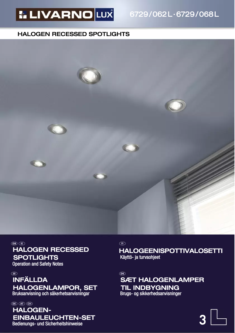 Page 1 of the manual User Manual Livarno Lux IAN 66760