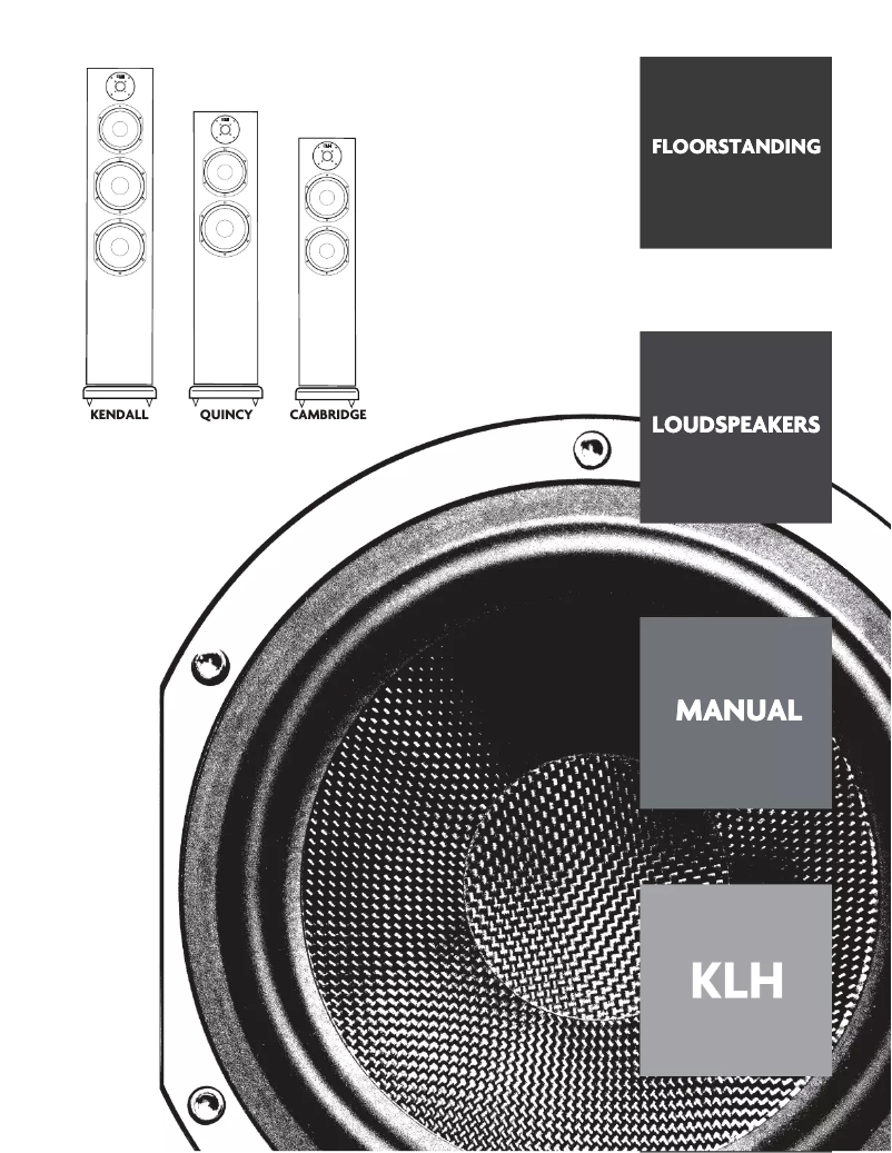 Página 1 del manual Manual de usuario KLH Audio Cambridge