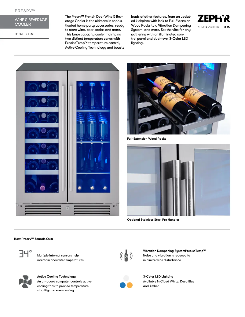 Image de la première page du manuel de l'appareil PRWB24C32CG