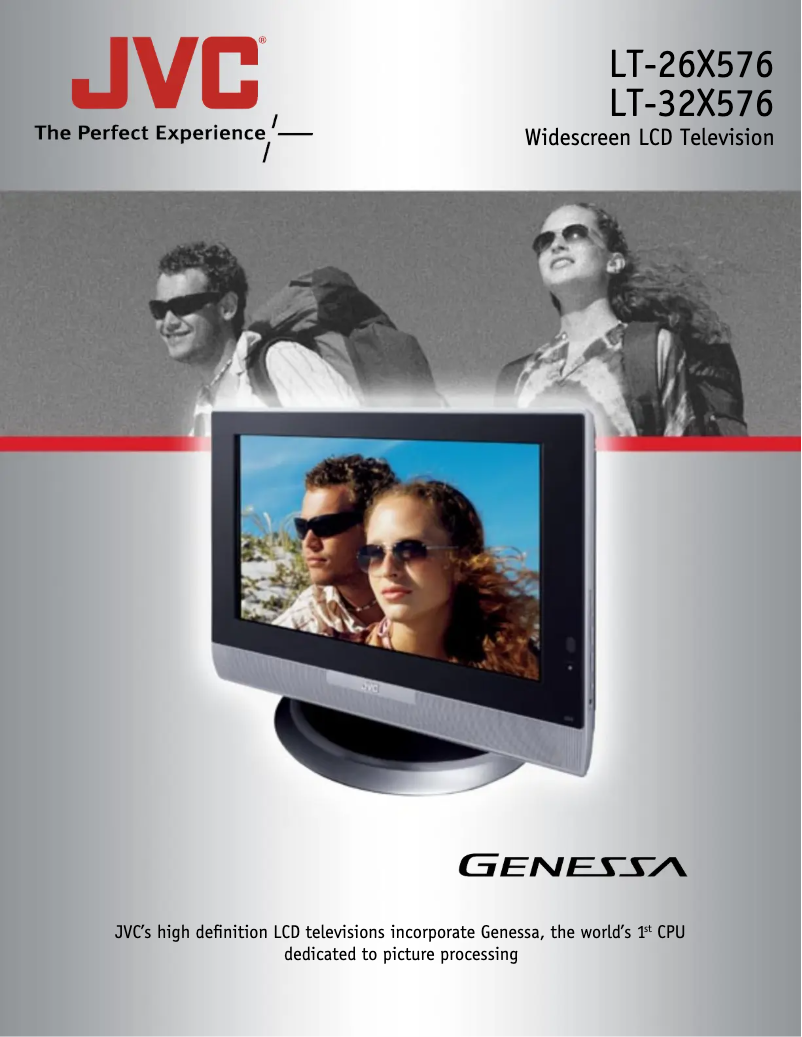 Page 1 de la notice Manuel utilisateur JVC LT-32X576