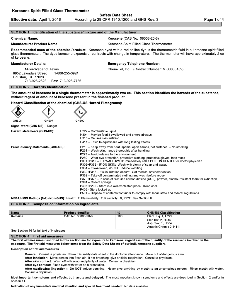 Page n°1 - Manuel utilisateur Comark EFG120C