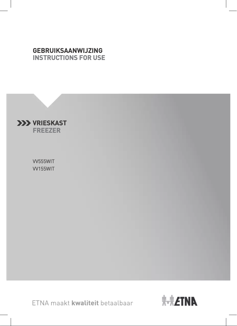 Page n°1 - Manuel utilisateur Etna VV155WIT