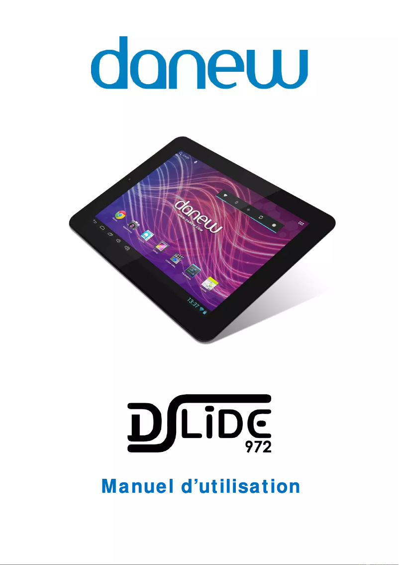 Image de la première page du manuel de l'appareil Dslide 972
